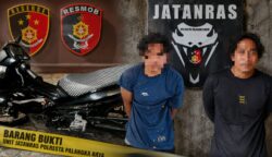 Polresta Palangka Raya Tangkap Dua Pelaku Curanmor, Sepeda Motor Yamaha MX-King Diamankan