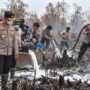 Polda Kalteng Gandeng Polda Kalsel Terapkan Teknologi Surfaktan untuk Jinakkan Bara Api Gambut