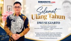 Pimpinan Bimaraya.com Sampaikan Ucapan Selamat Ulang Tahun untuk Dwi Sugiarto, Harapkan Terus Menebar Manfaat bagi Masyarakat Kalteng