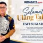 Pimpinan Bimaraya.com Sampaikan Ucapan Selamat Ulang Tahun untuk Dwi Sugiarto, Harapkan Terus Menebar Manfaat bagi Masyarakat Kalteng