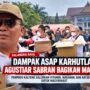 Antisipasi Dampak Asap Karhutla, Gubernur Kalteng Turun Langsung Bagikan Ribuan Masker dan Vitamin Kesehatan