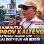 Atasi Dampak Karhutla, Pemprov Kalteng Bangun Ratusan Sumur Bor dan Distribusi Air Bersih