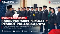 Rotasi Posisi Strategis, Ini Daftar 12 Pejabat Baru Pemkot Palangka Raya