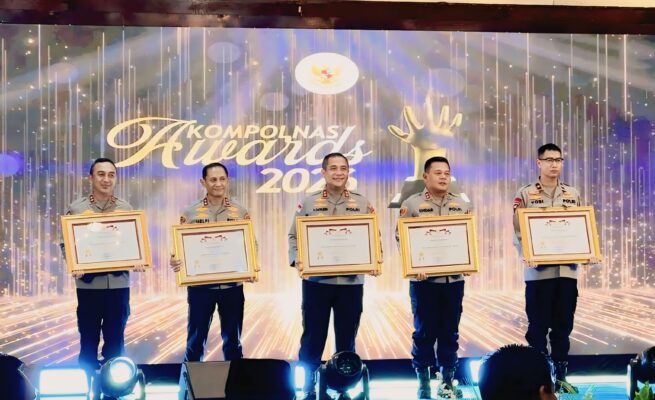Kompolnas Award 2026, Polda Kalteng Raih Lima Besar Nasional
