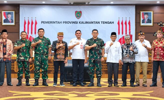 DAD dan Pemprov Kalteng Tegaskan Kebersamaan Tekan Risiko Karhutla di Bumi Tambun Bungai