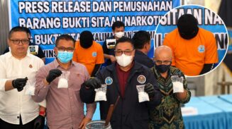 Aksi Kejar-kejaran Berakhir Pecah Ban, Kedok Kurir Sabu 1 Kg Terbongkar Gara-Gara 'Nyanyian' Anak
