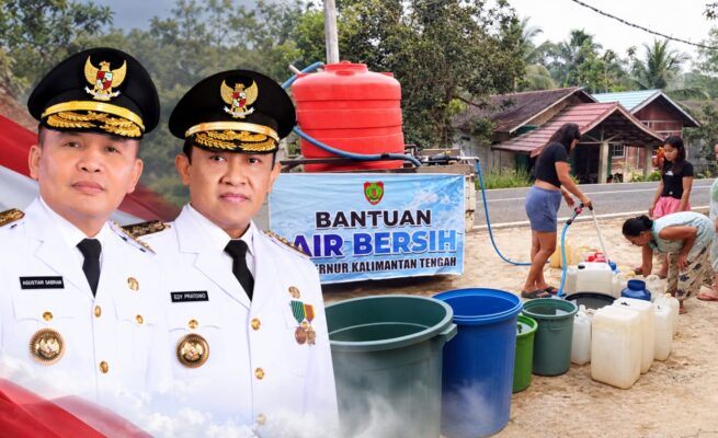 Update Penanganan Kemarau Kalteng: Distribusi Air Bersih Tembus 4,2 Juta Liter di 14 Kabupaten/Kota