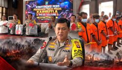 Polda Kalteng Tindak Tegas Pelaku Karhutla: 8 Tersangka Diamankan Dua Pekan Terakhir, 12 Korporasi Turut Disidik