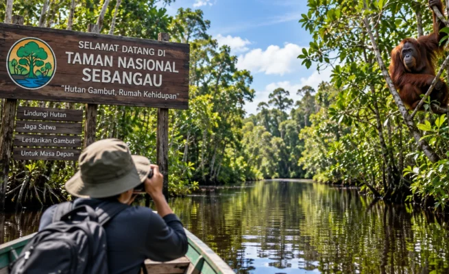 Mengenal Taman Nasional Sebangau, Surga Gambut dan Rumah Orangutan Kalteng