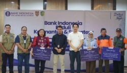 BI Gelar Layanan Kesehatan Gratis dan Bagi 600 Paket Bantuan untuk Warga Terdampak Karhutla di Kalteng