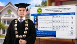 Raih 37 Suara, Bhayu Rhama Resmi Terpilih Menjadi Rektor Universitas Palangka Raya
