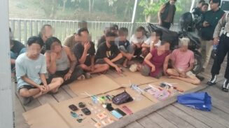 Sarang Narkoba Puntun Digerebek, Polisi Ringkus 2 Pengedar dan Amankan 15 Orang Positif Sabu