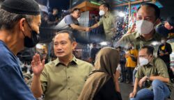 Kabut Asap Bikin Pedagang Pasar Besar Palangka Raya Menjerit Sepi, Wali Kota Fairid Naparin Datangkan Solusi Permodalan Usaha Serta Bagikan Bantuan Kesehatan