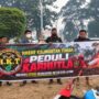 Peduli Dampak Karhutla, Relawan HKT dan PDB Kalteng Bagikan 500 Masker di Palangka Raya