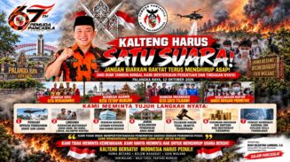 Bush Valentino Lambung Serukan Persatuan dan Aksi Nyata Hadapi Karhutla di Kalteng