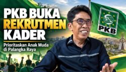 DPC PKB Palangka Raya Buka Rekrutmen Kader, Rusdiansyah Ajak Anak Muda Tak Alergi Politik