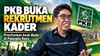 DPC PKB Palangka Raya Buka Rekrutmen Kader, Rusdiansyah Ajak Anak Muda Tak Alergi Politik