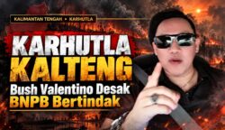 Tokoh Pemuda Bush Valentino Lambung Desak BNPB dan Presiden Turun Tangan Hentikan Karhutla di Kalteng: "Hancur Pak, Kami Perlahan Mati"