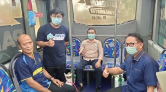 Bus Oksigen Keliling Gratis, Dinkes Palangka Raya Layani Warga Terdampak Kabut Asap
