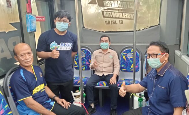 Bus Oksigen Keliling Gratis, Dinkes Palangka Raya Layani Warga Terdampak Kabut Asap