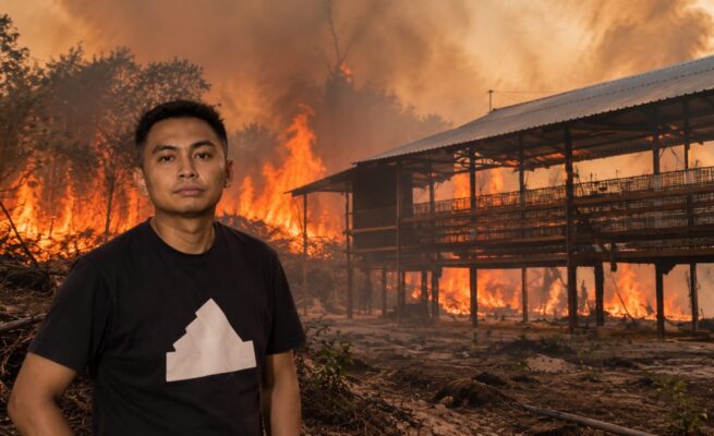 Kisah Pemilik Peternakan Ayam Hadapi Kebakaran Lahan Tiga Hari: Kram, Pusing, hingga Hampir Tumbang