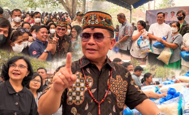 Gubernur Kalteng Agustiar Sabran Salurkan Bantuan Paket Pangan untuk 1.500 Jemaat dan Pelayan Gereja di Palangka Raya