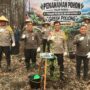 Pulihkan Lahan Bekas Terbakar, Polda Kalteng Wujudkan Green Policing Program 100 Hari Kapolri
