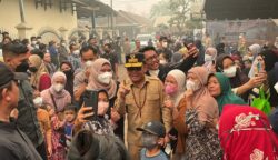 Datangi Langsung Warga Terdampak Karhutla, Gubernur Agustiar Disambut Antusias di Kelurahan Tanjung Pinang