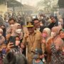 Datangi Langsung Warga Terdampak Karhutla, Gubernur Agustiar Disambut Antusias di Kelurahan Tanjung Pinang